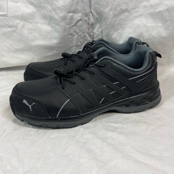 Puma velocity 2.0 slip & oil resistant Comp Toe ESD work safety shoes NWOB - Picture 1 of 5